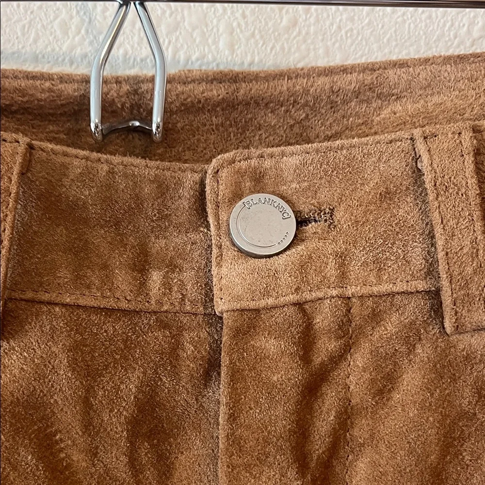 BlankNYC PECAN suede mini SKIRT